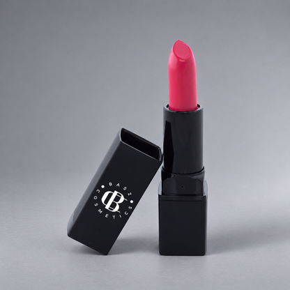 BaszCosmetics Golden Hour Satin Lipstick in Pink Hour