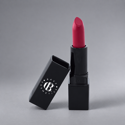 BaszCosmetics Soft Launch Lipstick in Pink Alert