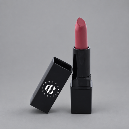 BaszCosmetics Soft Launch Lipstick in Lowkey Rose