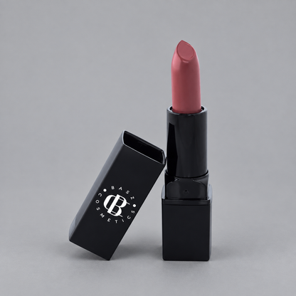 BaszCosmetics Soft Launch Lipstick in Rose Filter