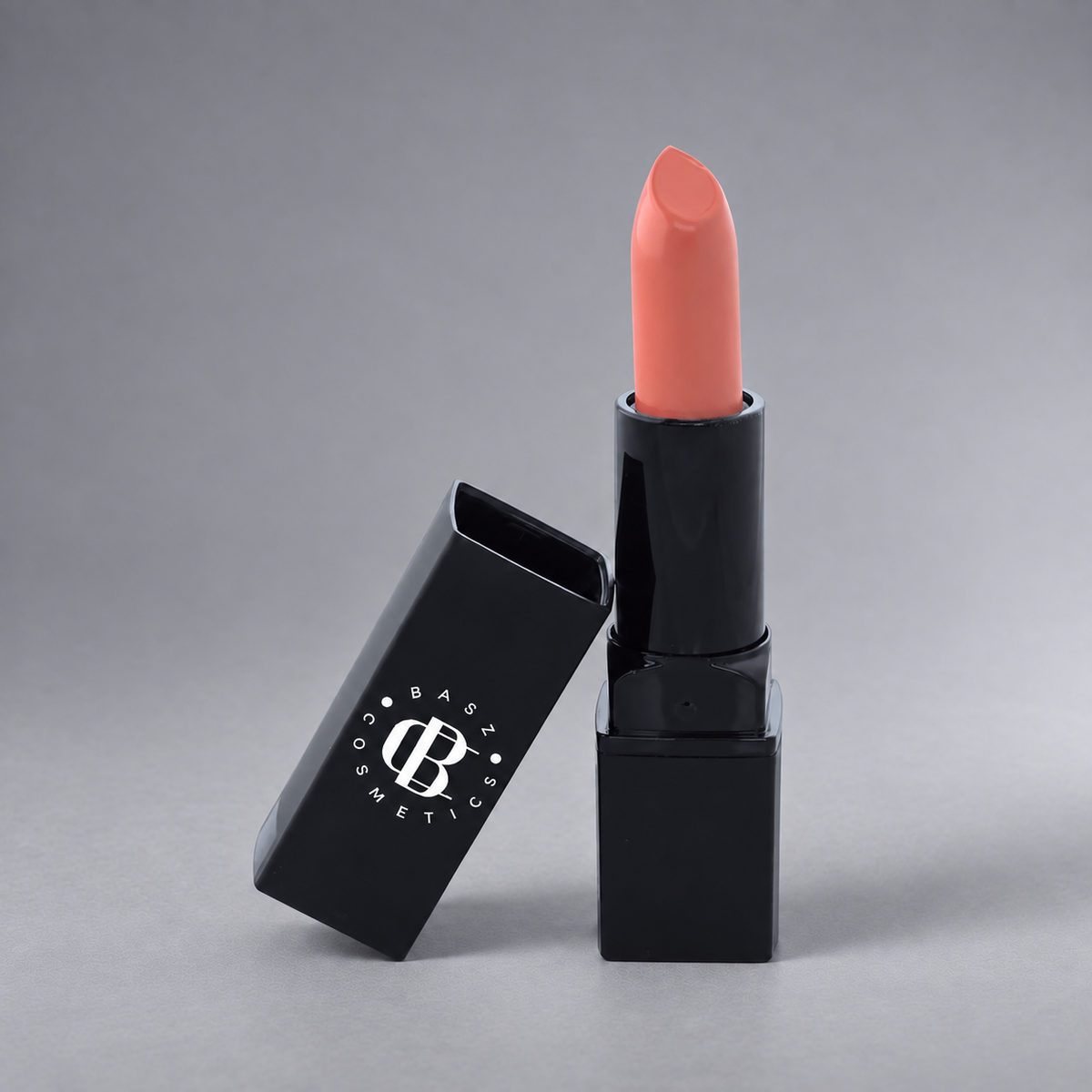 BaszCosmetics Bronze Era Satin Lipstick in Peach Glow