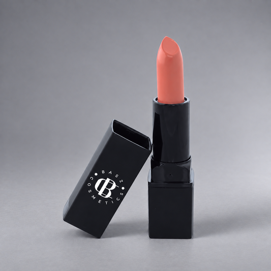 BaszCosmetics Bronze Era Satin Lipstick in Peach Glow